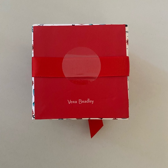 Vera Bradley Note Cube with 400 Blank Sheets Ink Pen Cute Paper Holder sea life - Picture 2 of 8